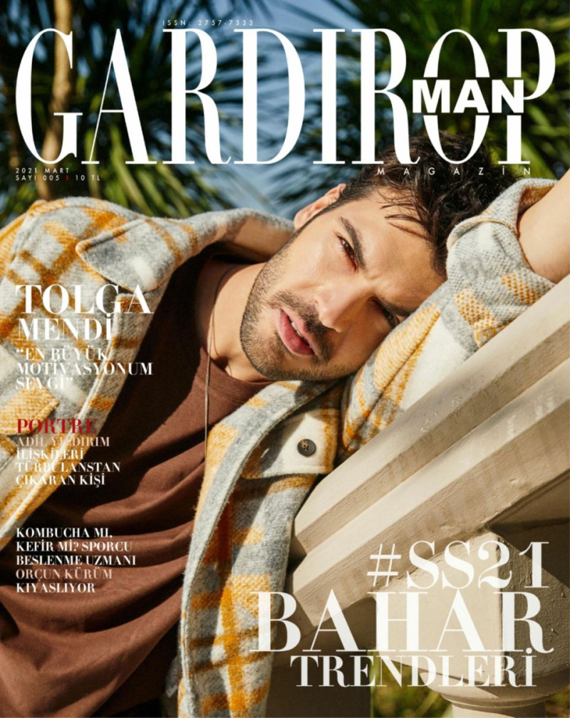  featured on the Gardirop Man Magazin cover from March 2021
