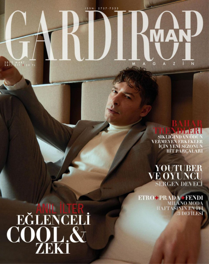  featured on the Gardirop Man Magazin cover from March 2022