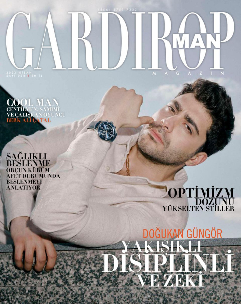  featured on the Gardirop Man Magazin cover from April 2023