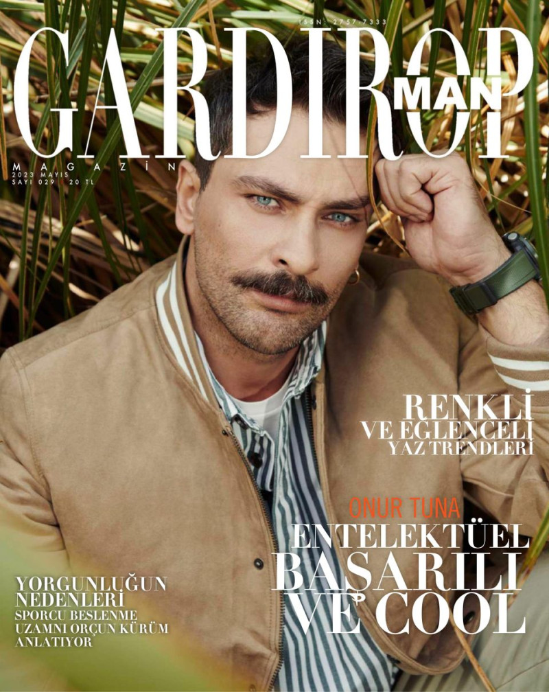  featured on the Gardirop Man Magazin cover from May 2023