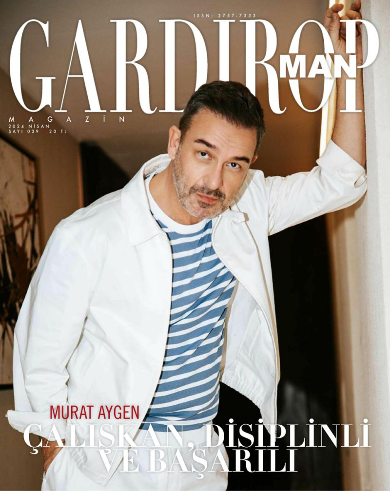  featured on the Gardirop Man Magazin cover from April 2024