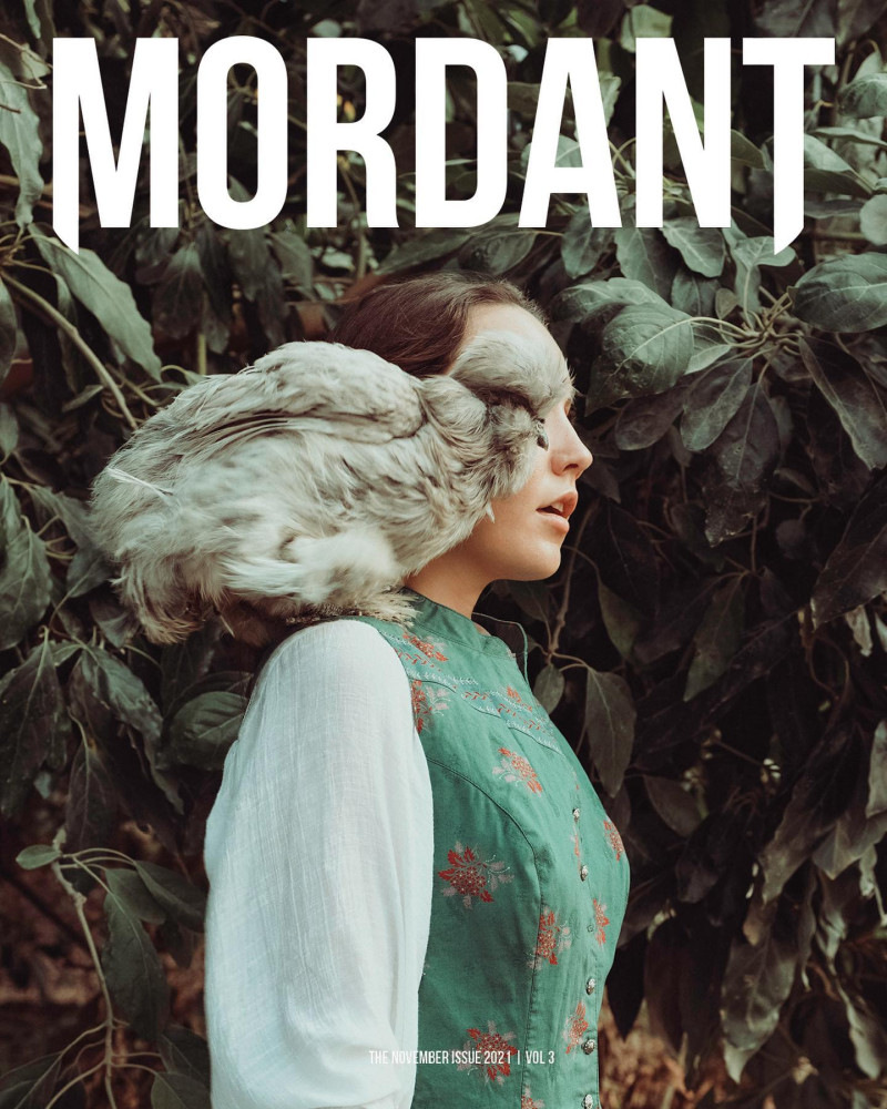 Dafna Ben Shalom featured on the Mordant cover from November 2021