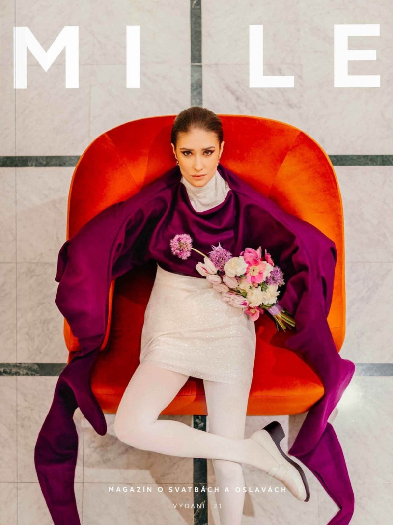 Marie Danci featured on the MILE cover from March 2024