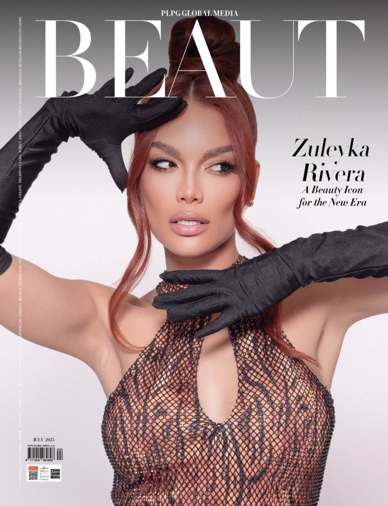Zuleyka Rivera featured on the BEAUT cover from July 2025