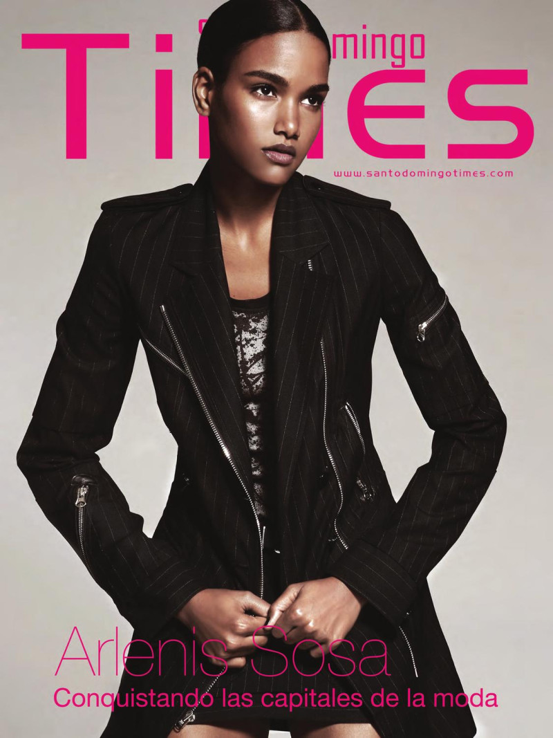 Arlenis Sosa featured on the Santo Domingo Times cover from January 2009