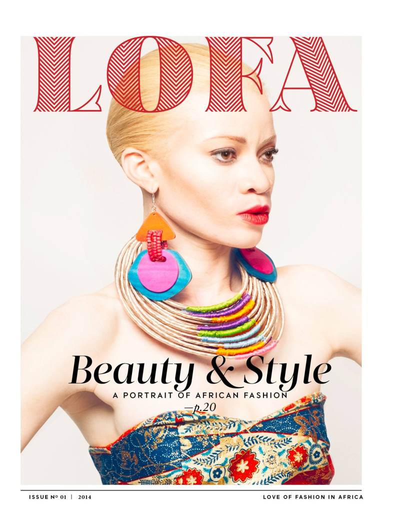 Doriane Ndong featured on the Lofa cover from June 2014