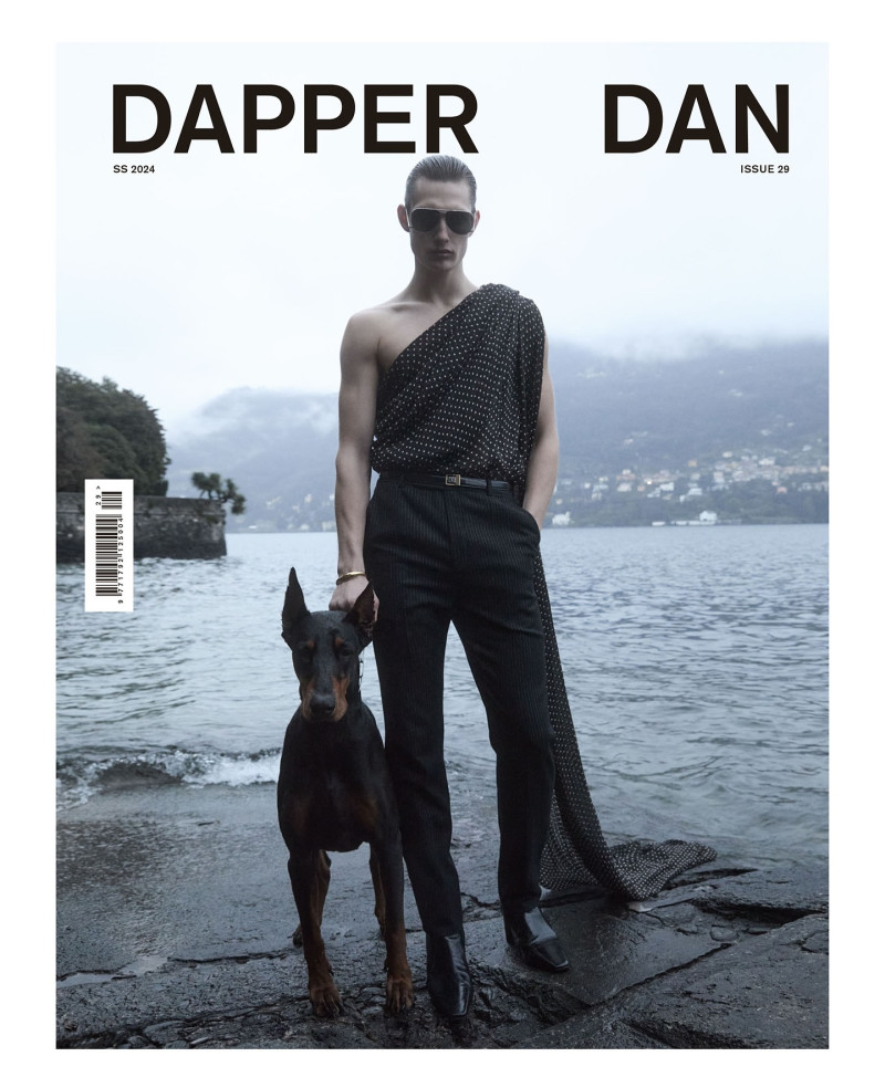 Thatcher Thornton featured on the Dapper Dan cover from March 2024