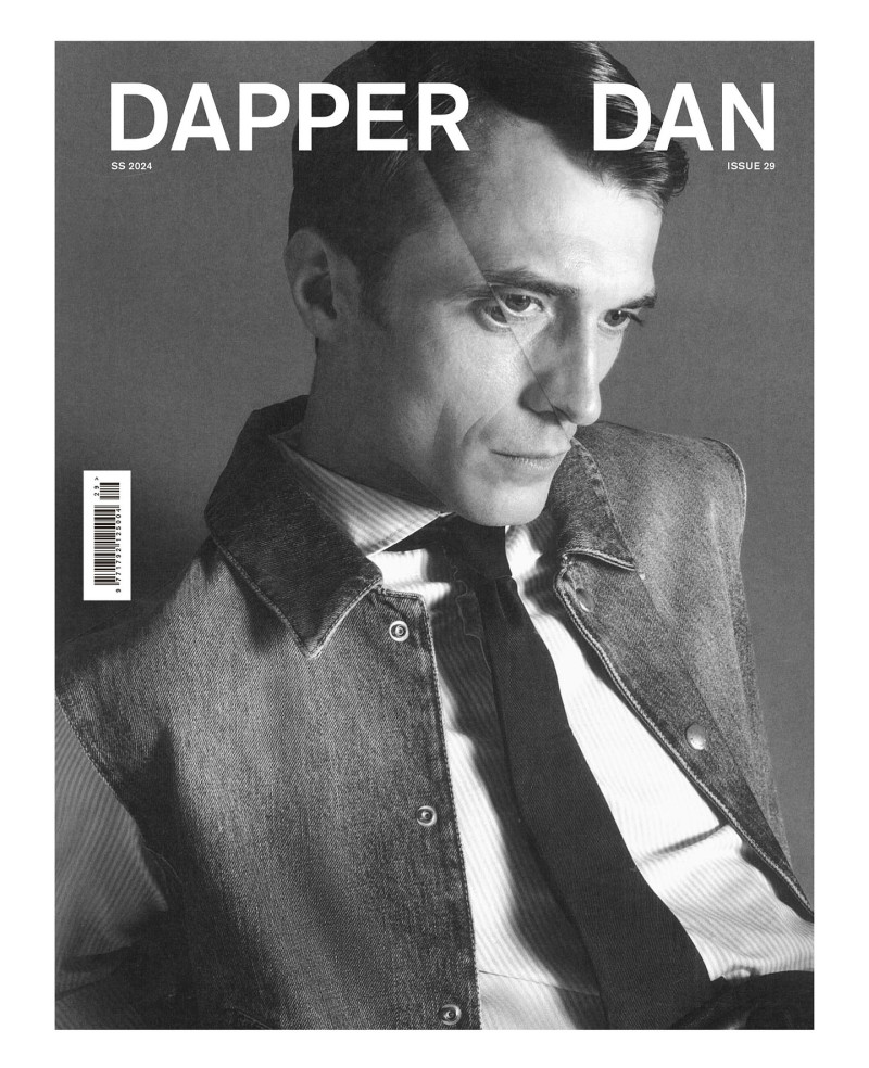 Clement Chabernaud featured on the Dapper Dan cover from March 2024