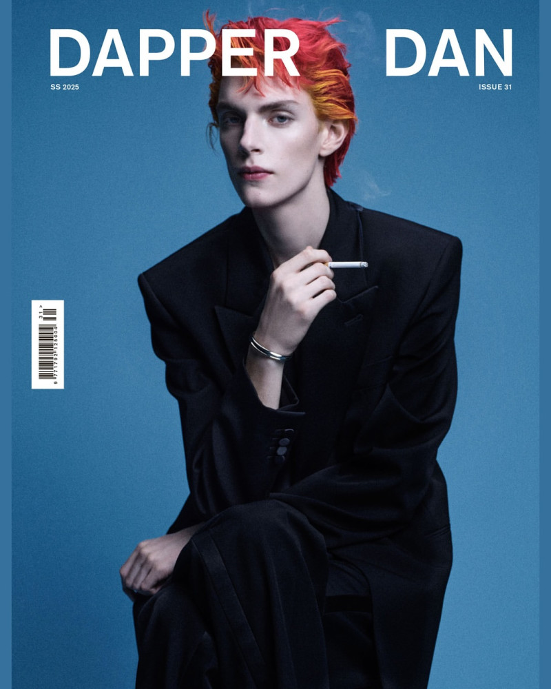 Alvar Af Schulten featured on the Dapper Dan cover from April 2025