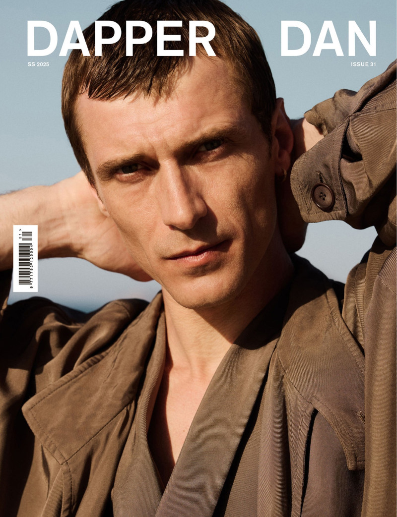 Clement Chabernaud featured on the Dapper Dan cover from April 2025