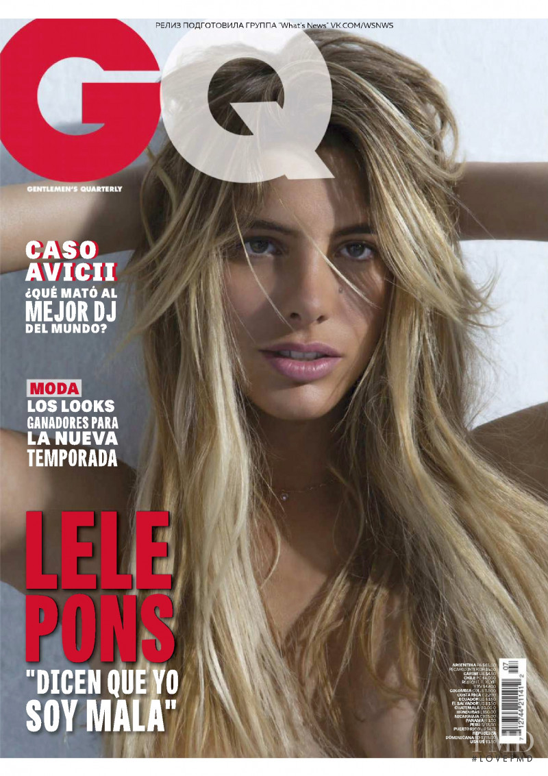  featured on the GQ Mexico cover from August 2018