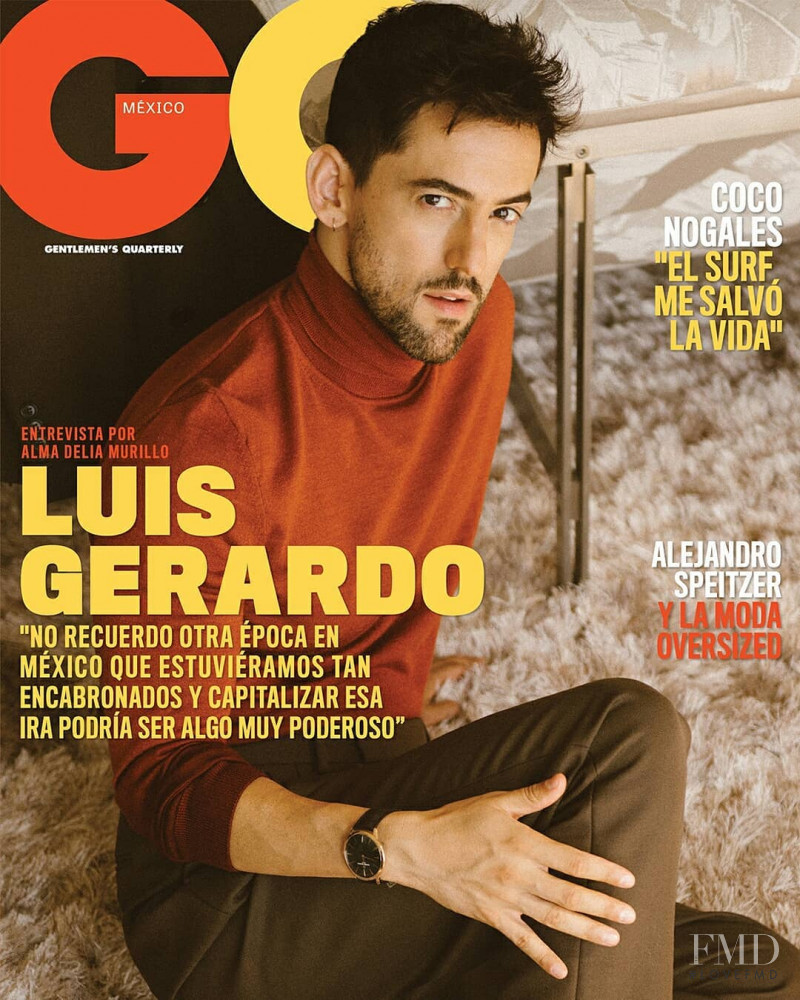 Luis Gerardo Mendez  featured on the GQ Mexico cover from October 2019