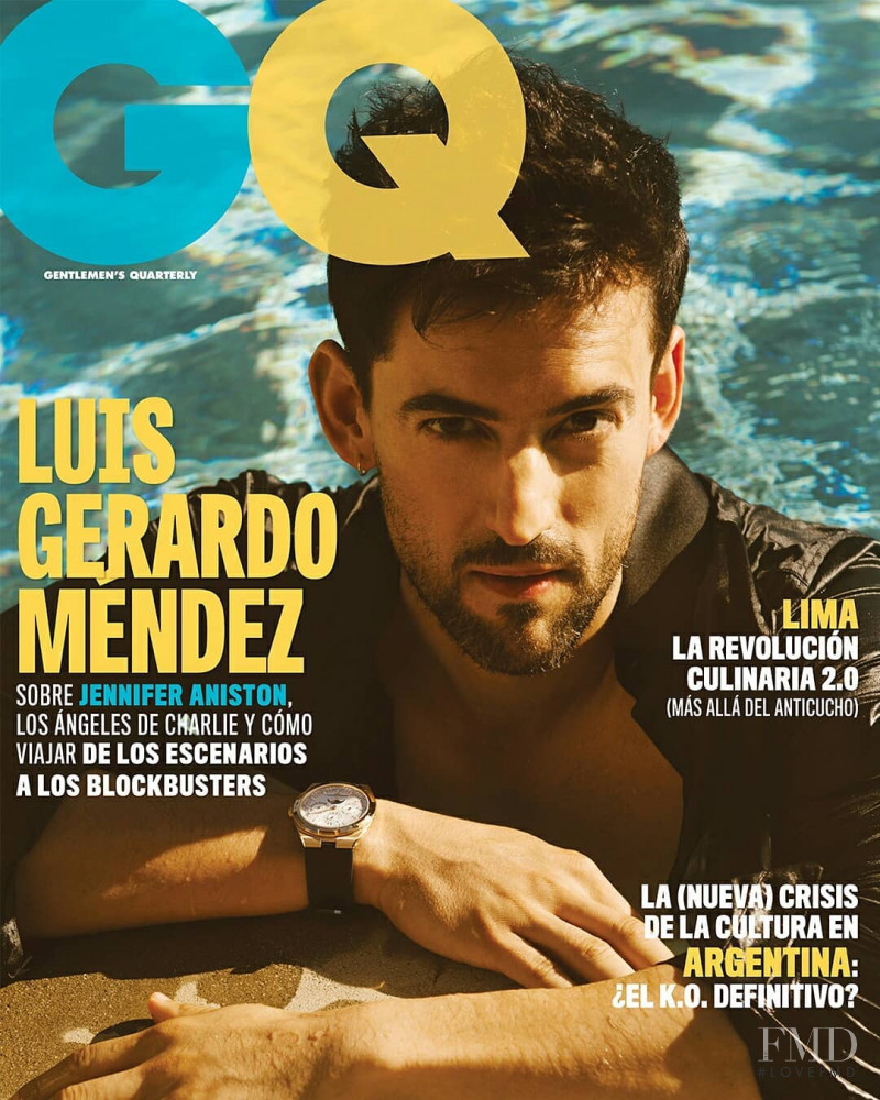 Luis Gerardo Mendez  featured on the GQ Mexico cover from October 2019