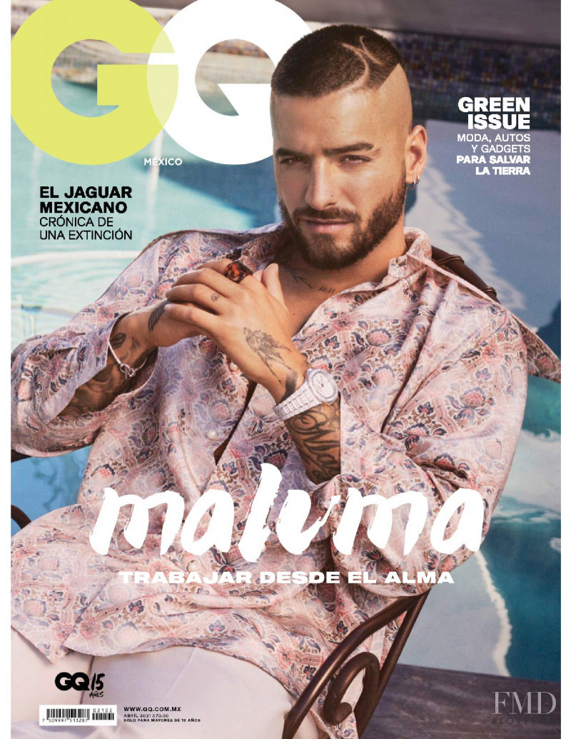  featured on the GQ Mexico cover from April 2021
