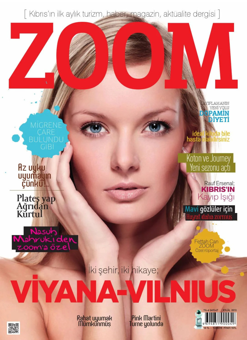  featured on the Zoom Cyprus cover from September 2013