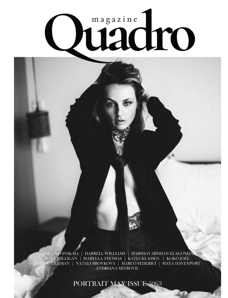  featured on the Quadro Magazine cover from May 2024