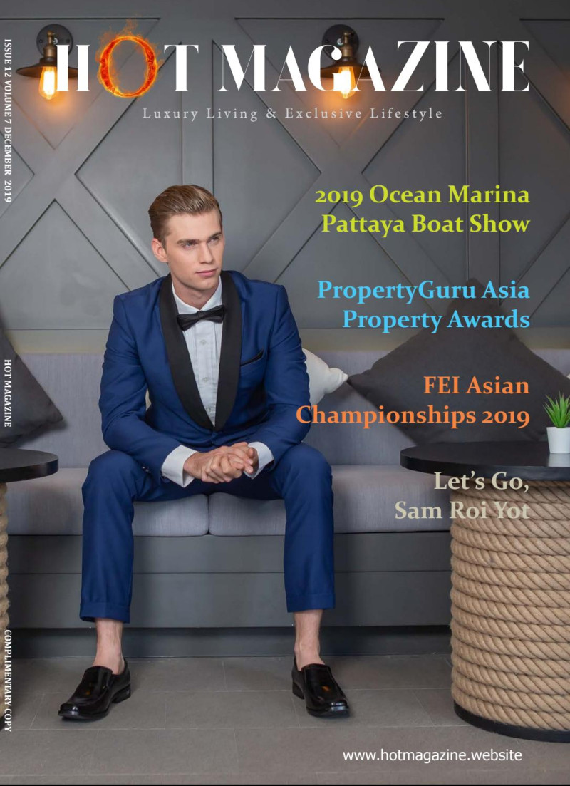  featured on the Hot Magazine cover from December 2019