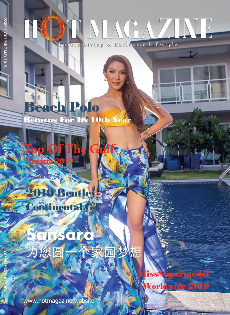 Rafha Khongngam featured on the Hot Magazine cover from May 2019