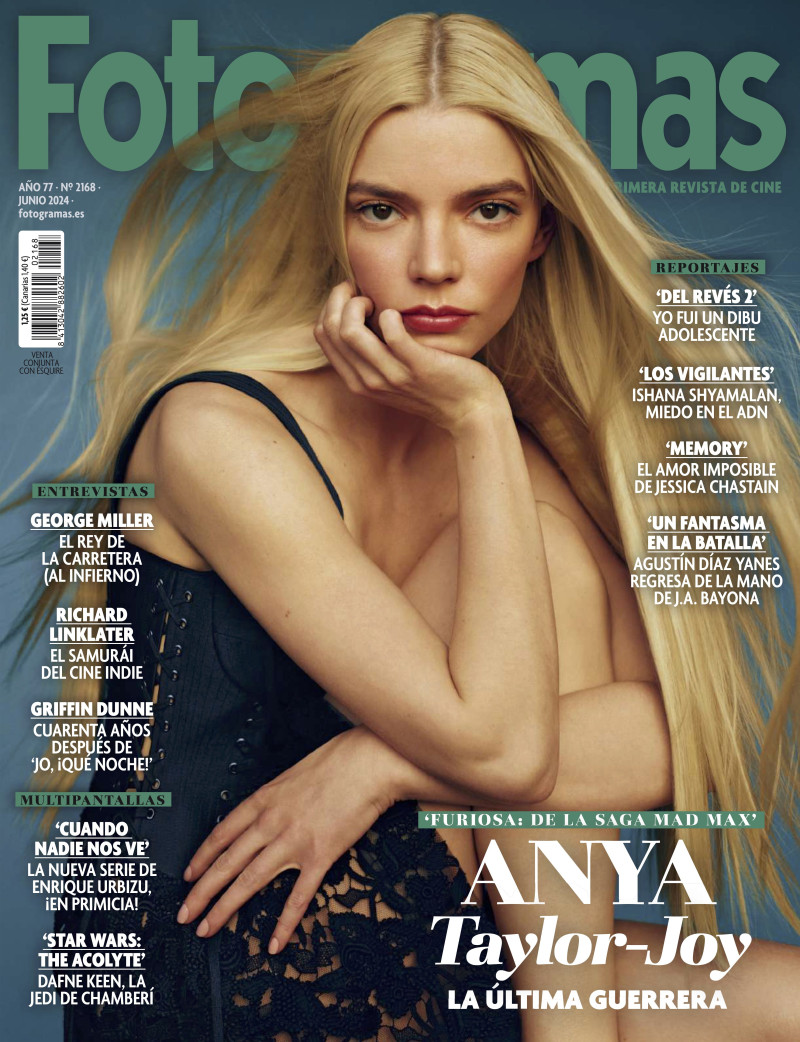 Anya Taylor-Joy featured on the Fotogramas cover from June 2024