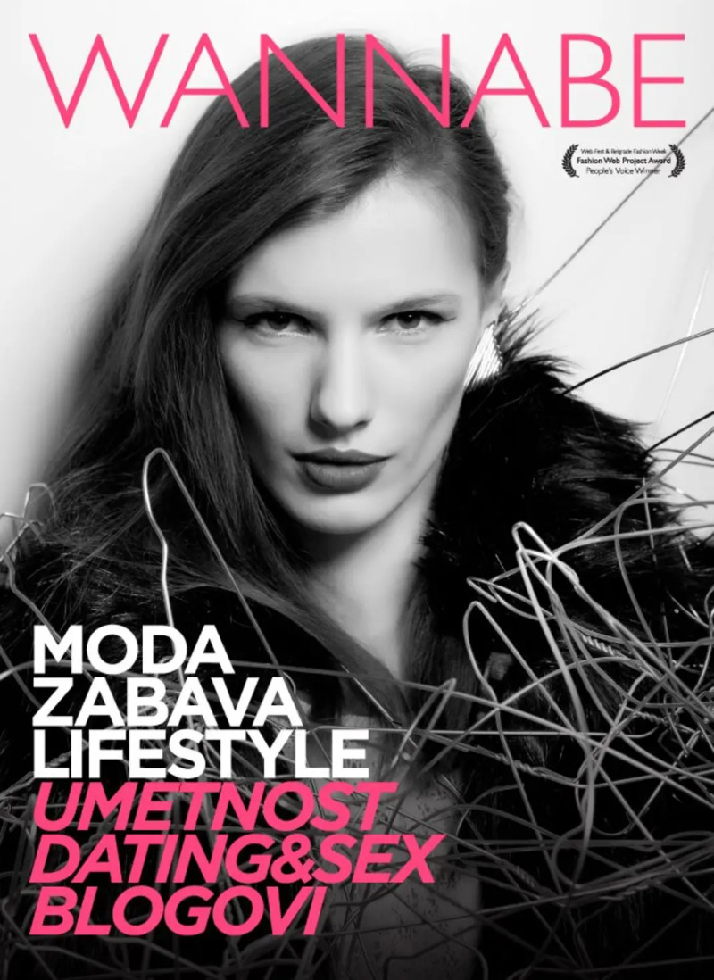 Biljana Meseldzija featured on the Wannabe Magazine cover from November 2011