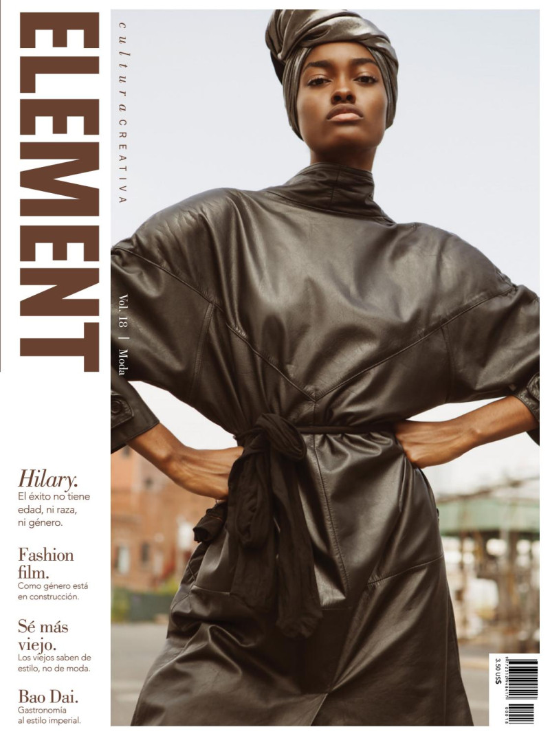 Hilary Cerezo featured on the Element Panama cover from February 2019