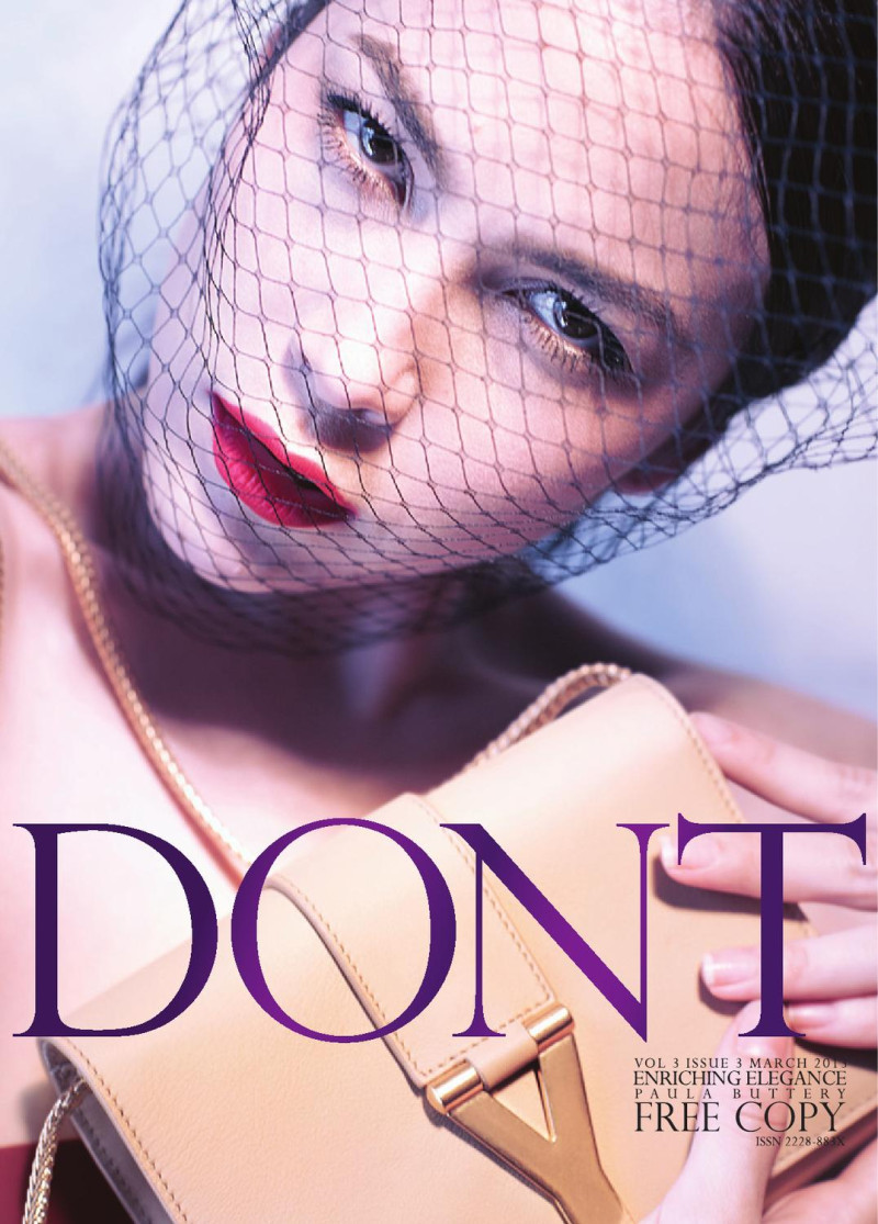 Paula Buttery featured on the Dont cover from March 2013