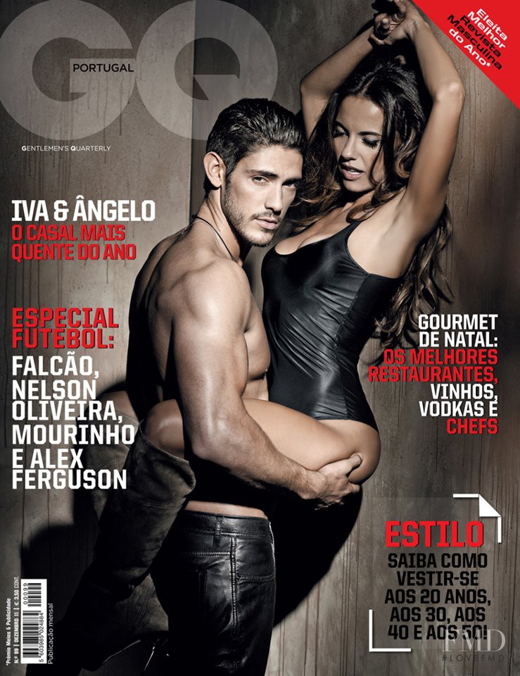 Angelo Rodrigues, Iva Domingues featured on the GQ Portugal cover from December 2011