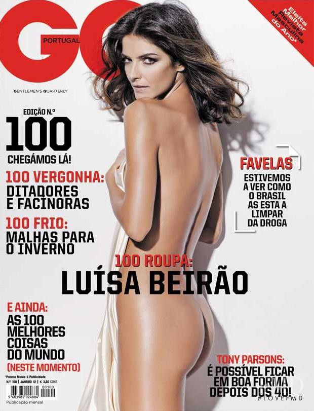 Luísa Beirão featured on the GQ Portugal cover from January 2012
