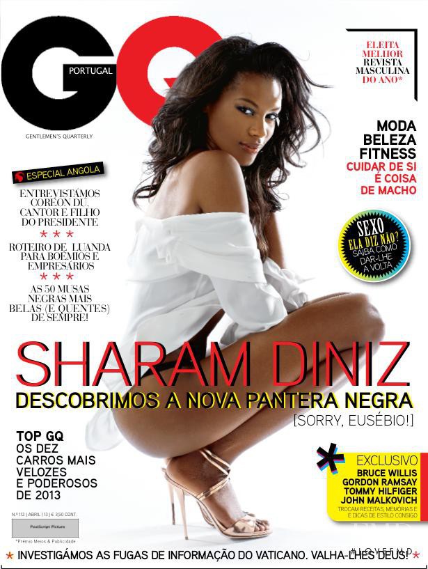 Sharam Diniz featured on the GQ Portugal cover from April 2013