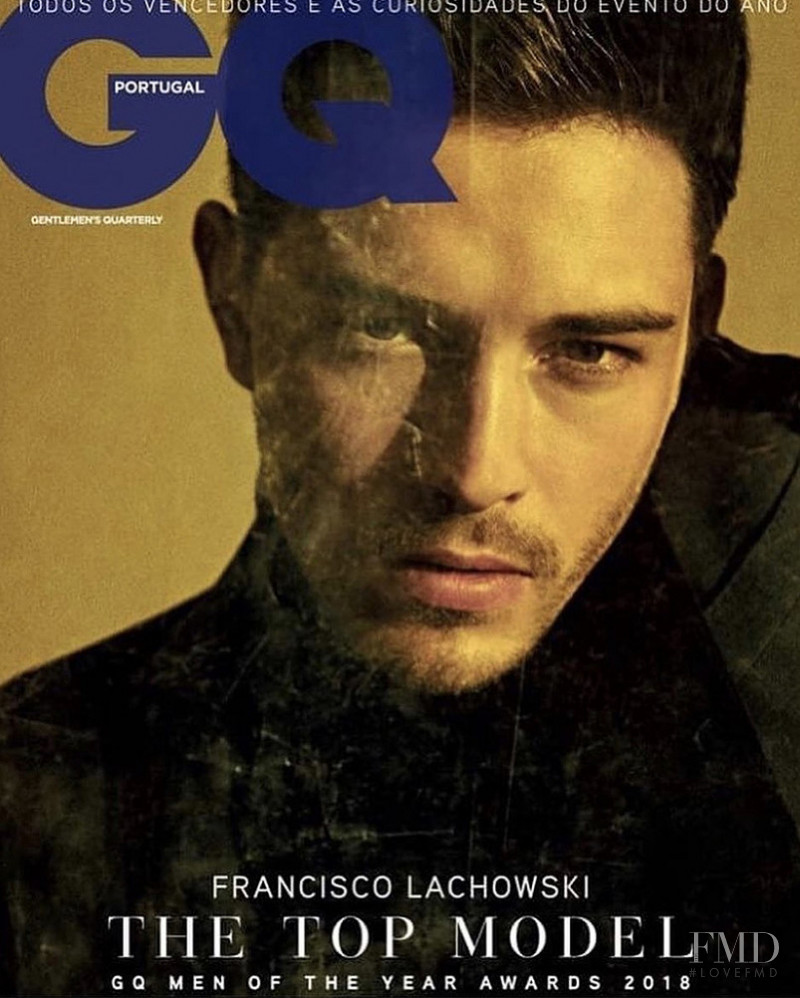 Francisco Lachowski featured on the GQ Portugal cover from December 2018