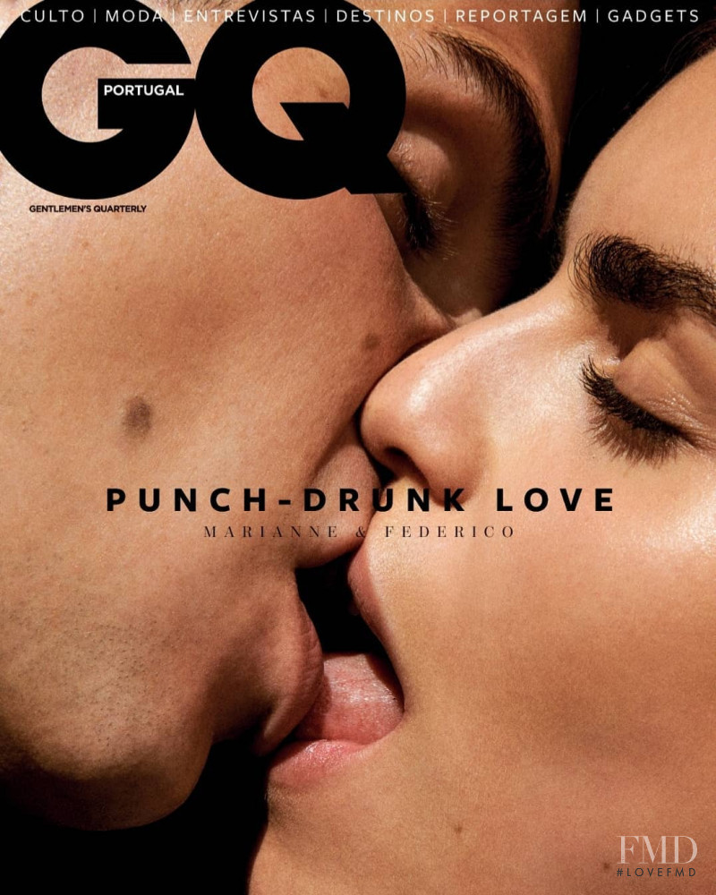 Marianne Bittencourt, Federico Spinas featured on the GQ Portugal cover from October 2019