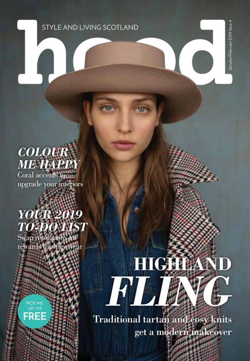 Magdalena Zalejska featured on the Hood cover from January 2019