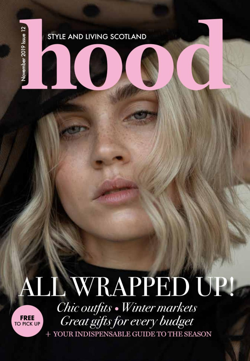 Flo Millar featured on the Hood cover from November 2019