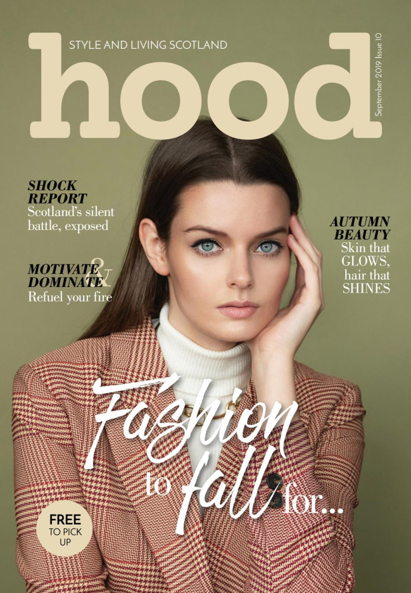 Rachel Flett featured on the Hood cover from September 2019