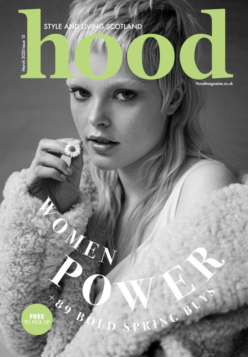 Anna Acquroff featured on the Hood cover from March 2020