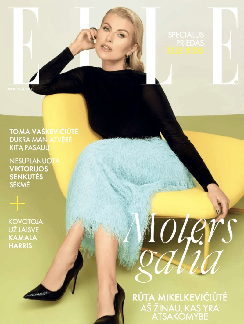  featured on the Elle Lithuania cover from October 2024