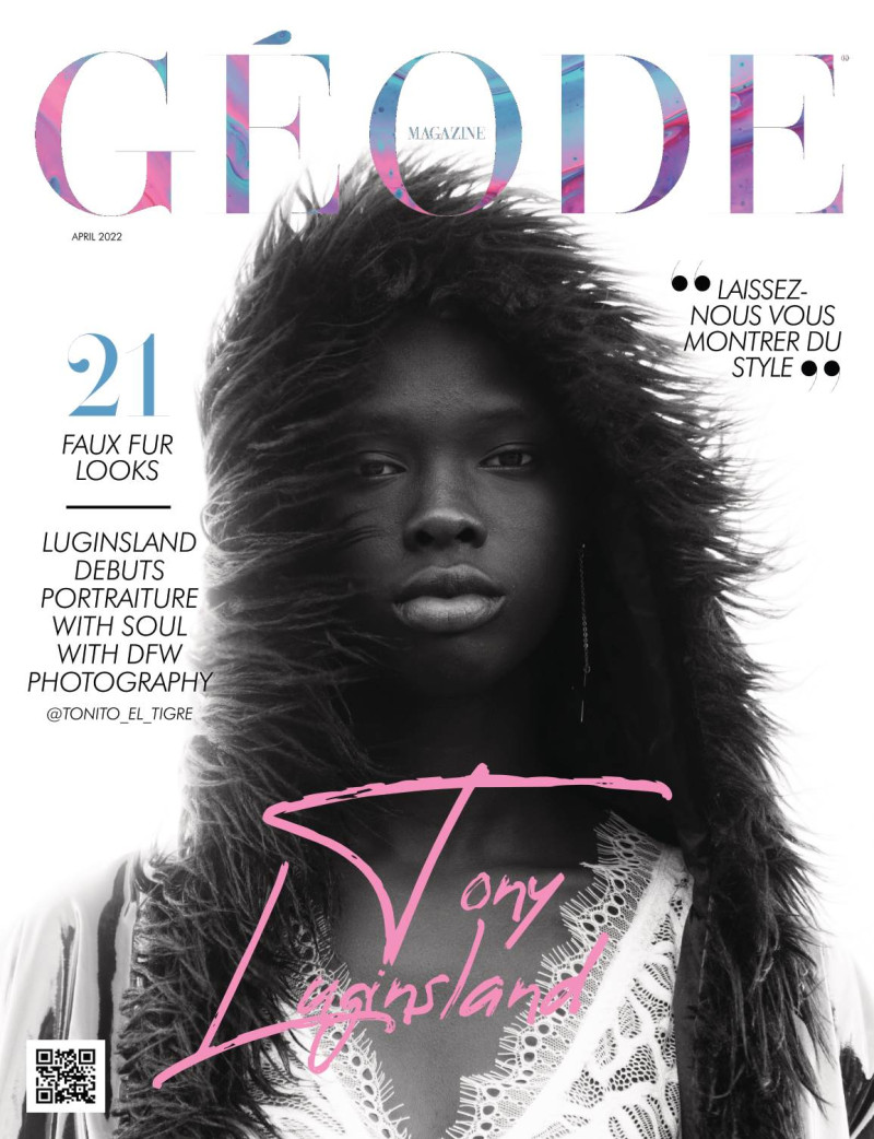  featured on the Géode Magazine cover from April 2022