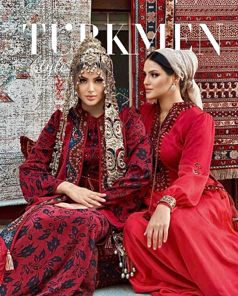 Tagi Zade, Elnara Dinara featured on the Turkmen Style cover from December 2022