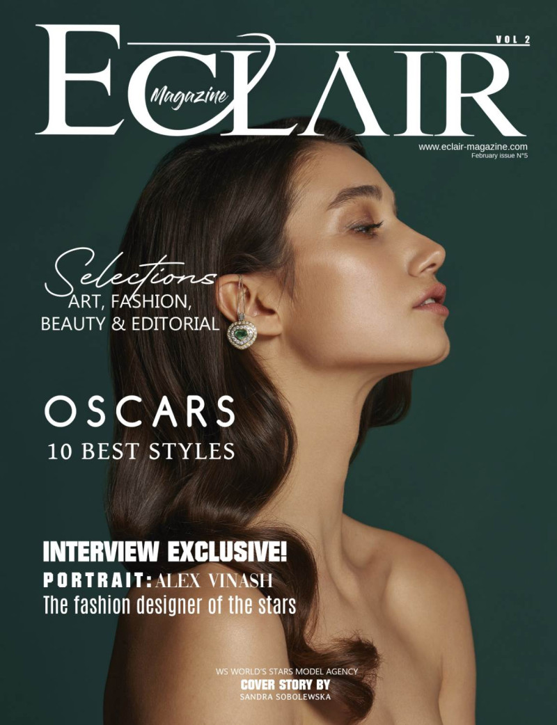  featured on the Eclair Magazine cover from February 2020