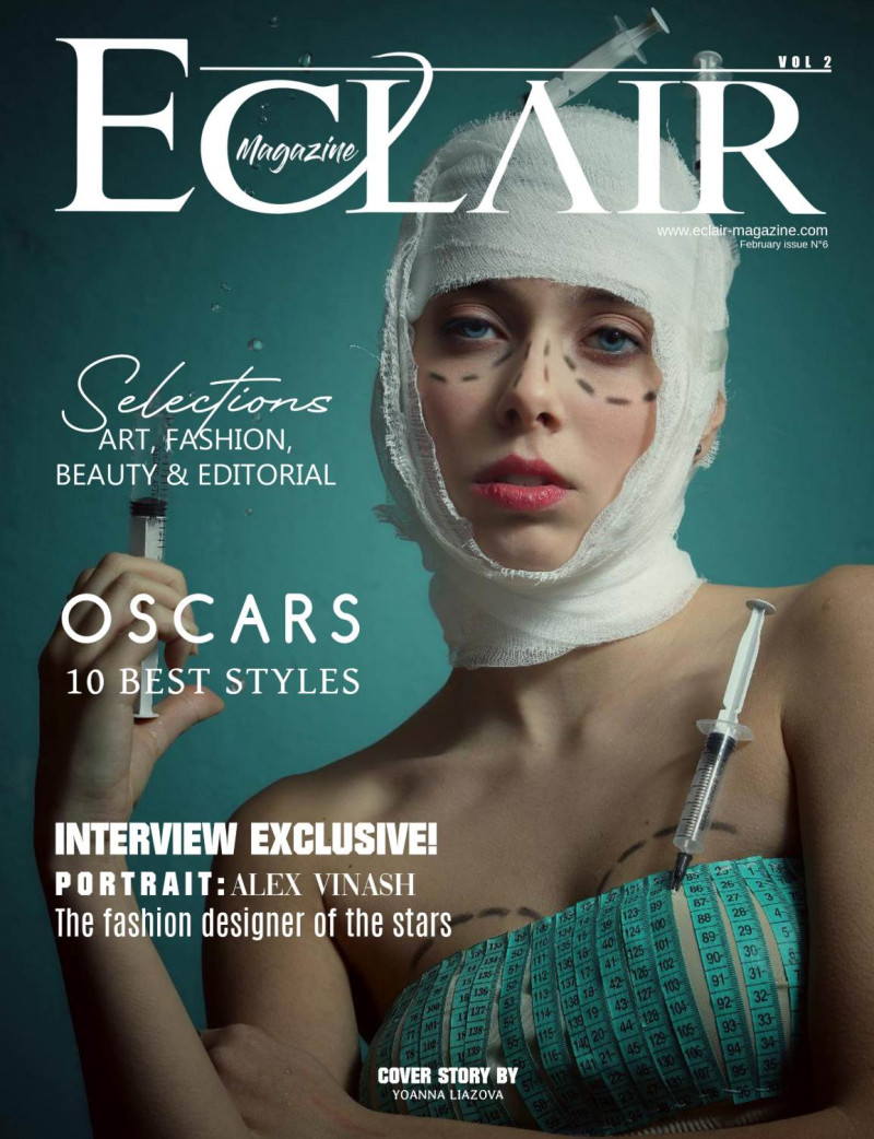  featured on the Eclair Magazine cover from February 2020