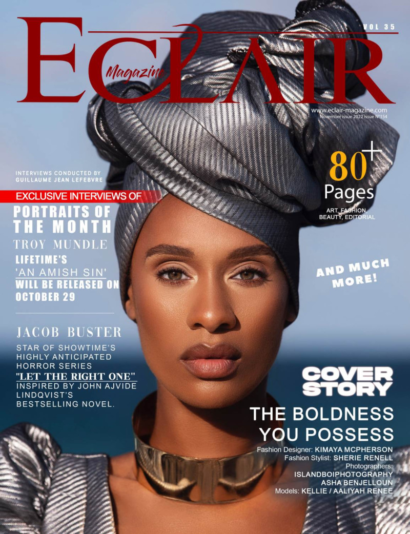  featured on the Eclair Magazine cover from November 2022