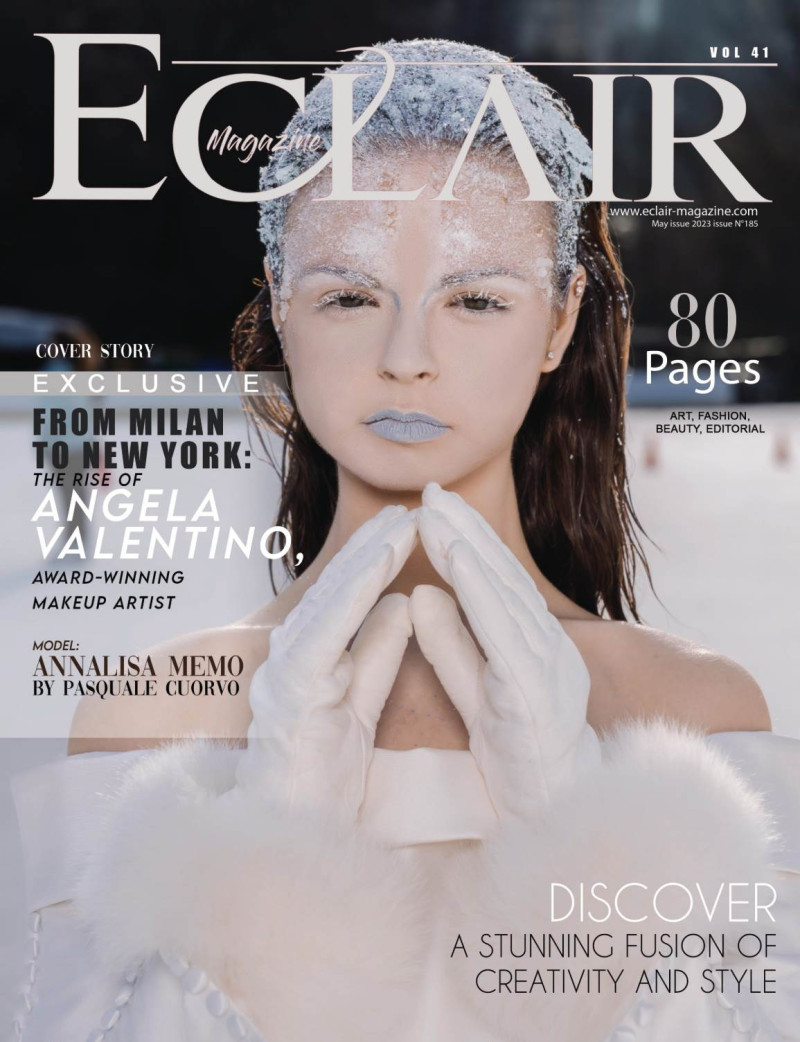 Annalisa Memo featured on the Eclair Magazine cover from May 2023