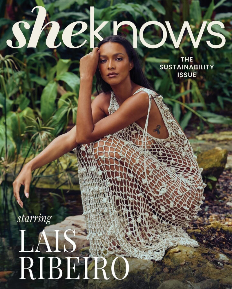 Lais Ribeiro featured on the SheKnows cover from April 2024