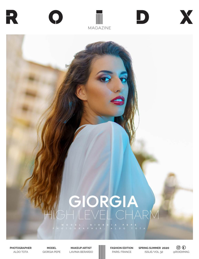 Giorgia Pepe featured on the Roidx cover from June 2020