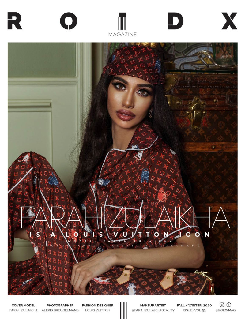 Farah Zulaikha featured on the Roidx cover from September 2020