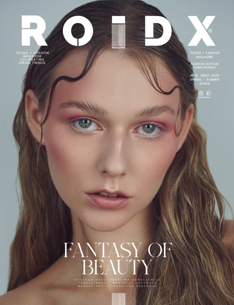 Weronika Grzywacz featured on the Roidx cover from April 2024