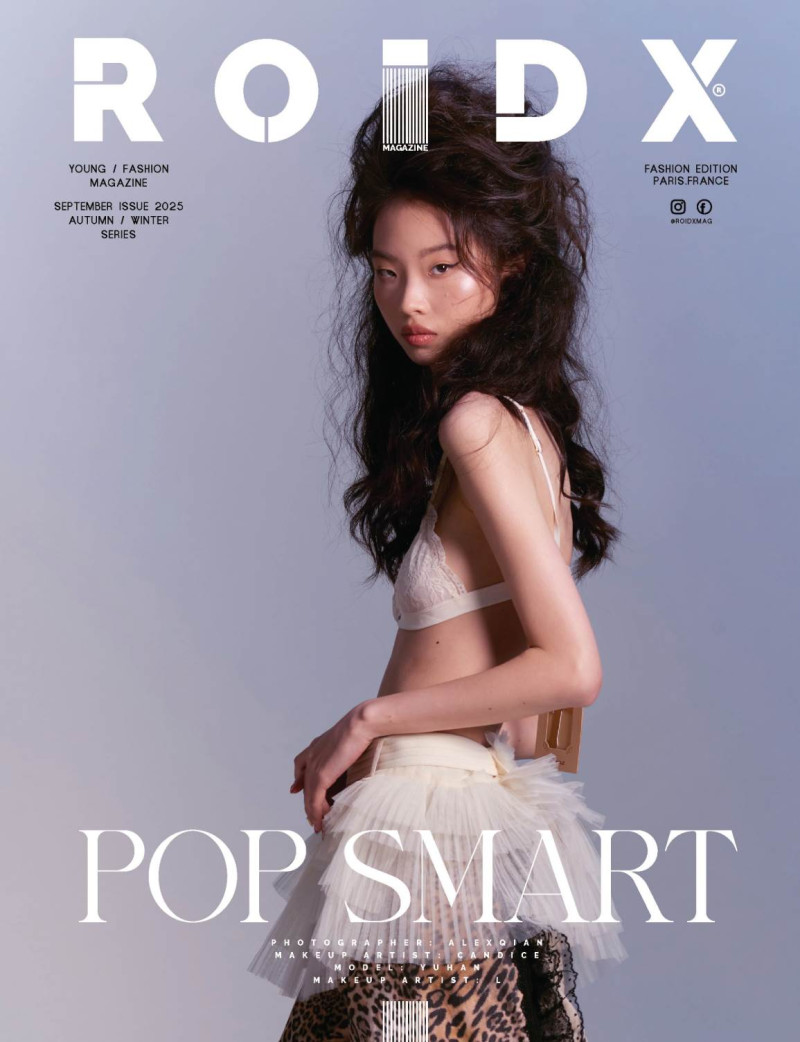Yuhan featured on the Roidx cover from September 2025