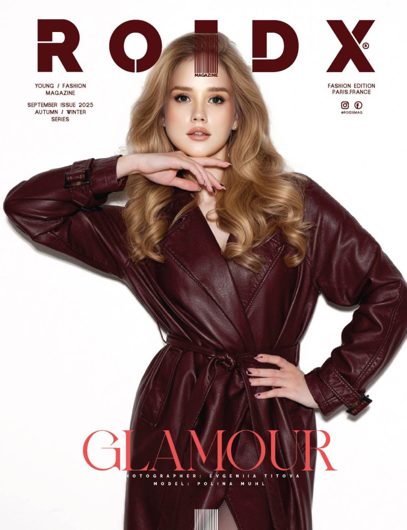 Polina Muhl featured on the Roidx cover from September 2025