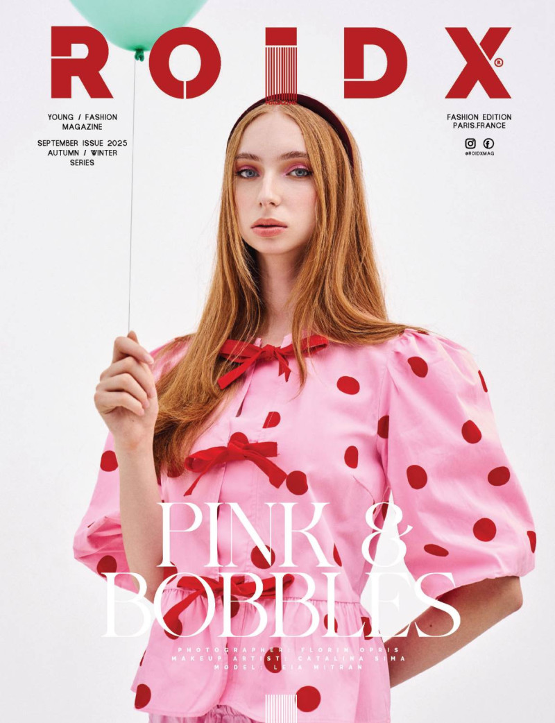 Leia Mitran featured on the Roidx cover from September 2025