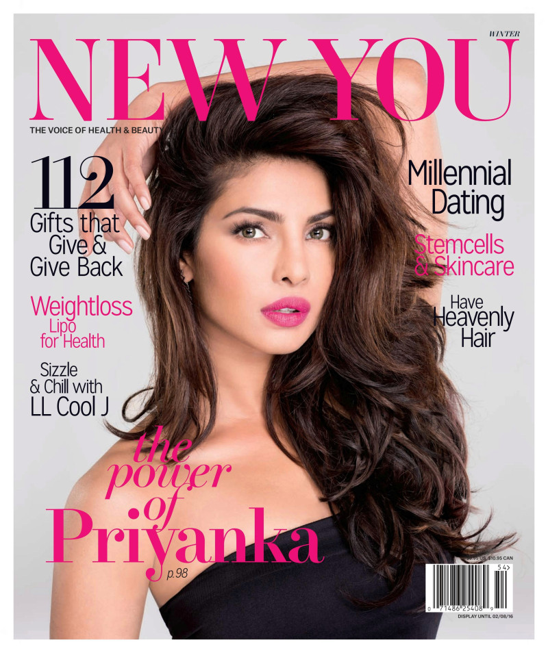 Priyanka Chopra featured on the New You cover from December 2015